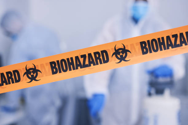 Professional Biohazard Cleanup technician working in Scottsmoor, FL